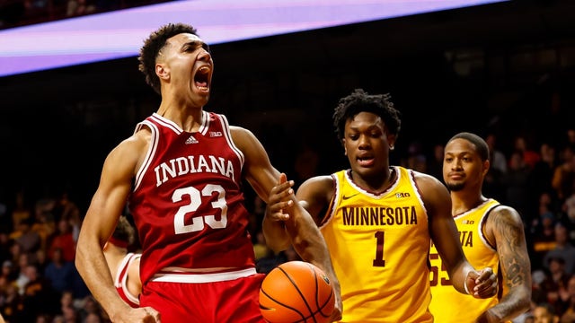 Depleted Gophers lose to Indiana 61-57, drop to 1-8 in Big Ten