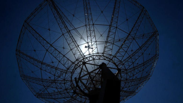 Giant Metrewave Radio Telescope Near Pune