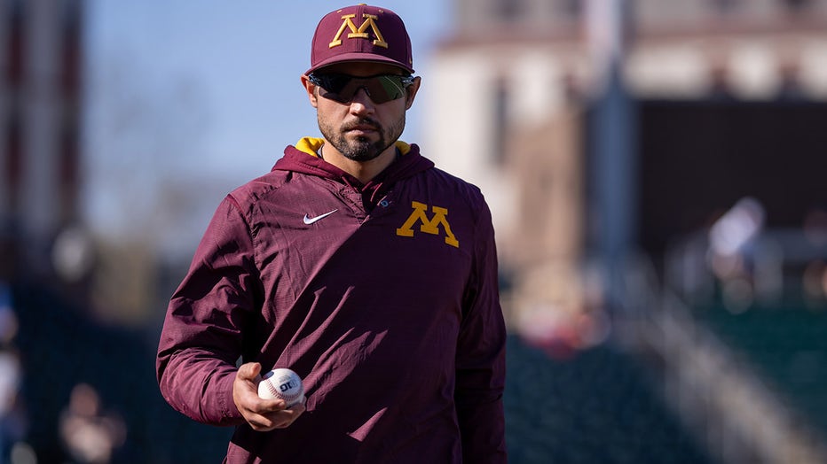 Ty McDevit has worked as the pitching coach since 2018, and hopes to return to the team soon. (Photo provided by the University of Minnesota).