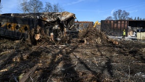 Upset Ohio residents pack town hall meeting seeking answers over train derailment