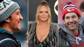 Super Bowl LVII has celeb fans Brad Pitt, Bradley Cooper and Miranda Lambert rooting against each other