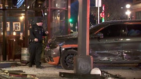 3 teens arrested after stolen vehicle hits car, crashes into downtown St. Paul building: Police