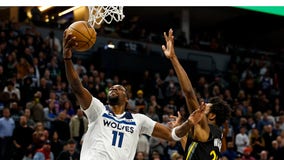 Timberwolves beat Warriors 119-114 in OT, without KAT and Gobert