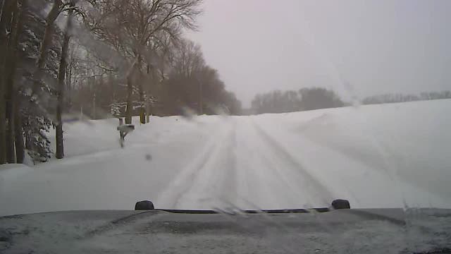 Minnesota weather: Blowing, drifting snow as winter storm winds down