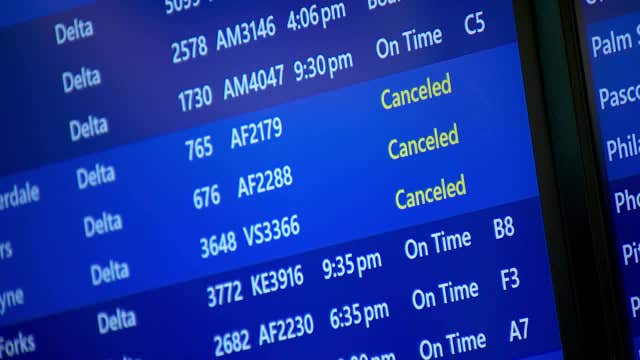 MSP Airport flight cancellations nearing 400 so far