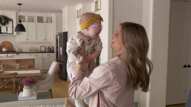 As baby faces rare genetic disorder, Minnesota family raises $70K for therapy