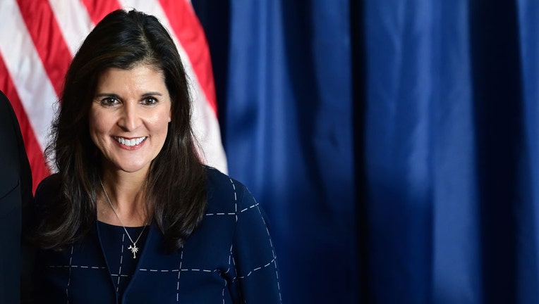 33532848-Republican Senate Candidate Mehmet Oz Campaigns With Ambassador Nikki Haley In Harrisburg, Pennsylvania