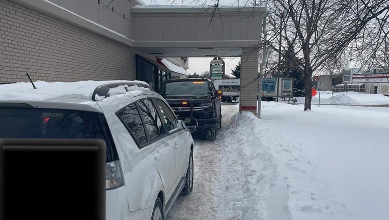 A suspected drunk driver was found unresponsive in his vehicle after ordering curly fries at Arby's in Chaska