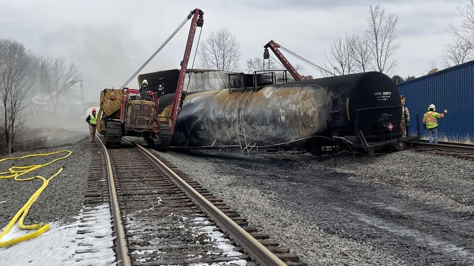 Train derailment in East Palestine