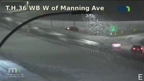 Minnesota weather: Snowfall makes for slick roads across metro