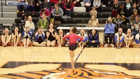Blizzard sidelines Bagley, Minnesota, dance team but young performer still dazzles