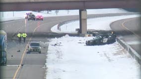 I-35E crash: Eagan police officer hurt in crash with semi-truck
