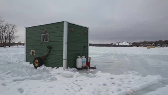 Ice fishing in Minnesota: Deadline to remove shelters approaching