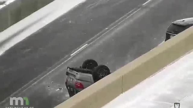 Boy, 5, killed in crash on icy Highway 10 in Ramsey