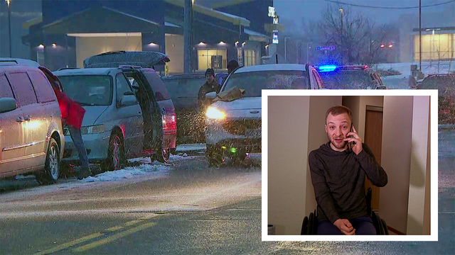WATCH: Partially paralyzed man gets life-changing call after van stolen