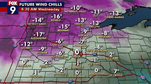 Minnesota weather: Cold temps and possibility of snow in the forecast