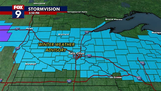 Minnesota weather: Snow starts to taper off overnight