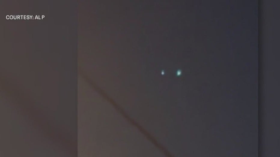 Mysterious lights in southeast Wisconsin sky