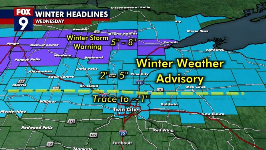 Minnesota Weather: Snowy For Some, Warmer Weekend Ahead | FOX 9 ...