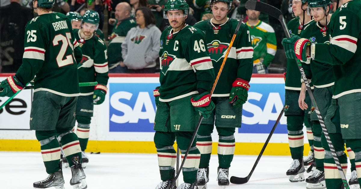 Wild lose to Avalanche 9-6 in Game 1 of playoff series: 'The game was helter-skelter'