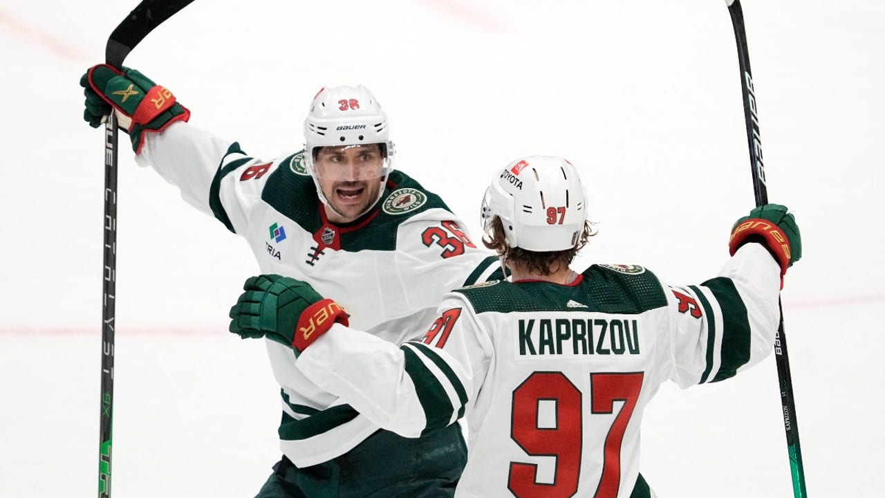 Wild defeat Stars in double overtime playoff thriller, lead series 1-0