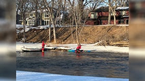 Capsized kayaker rescued from Sauk River in St. Cloud