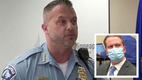 Minneapolis police chief vows to destroy Derek Chauvin's badge