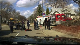 Shocking video shows Edina student hit while getting off school bus