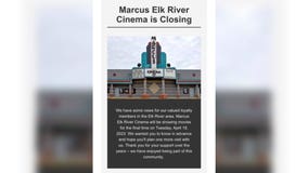 Marcus Elk River Cinema to close Tuesday