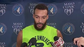 ‘That’s life’: Timberwolves center Rudy Gobert moving on from punching Kyle Anderson