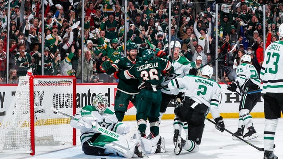 Wild dominate in 5-1 win over Dallas Stars to take 2-1 series lead