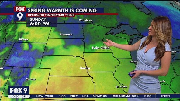 Minnesota weather:  Temps to climb into 70s, flirt with 80s
