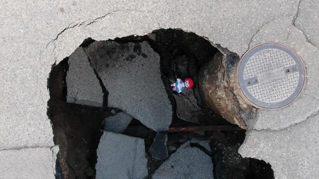 Minneapolis sets sinkhole repair deadline as question remains: What happened to the doll?
