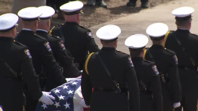 Pope County Deputy Josh Owen laid to rest after being killed in the line of duty