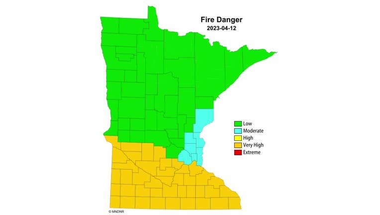 April fire dangers
