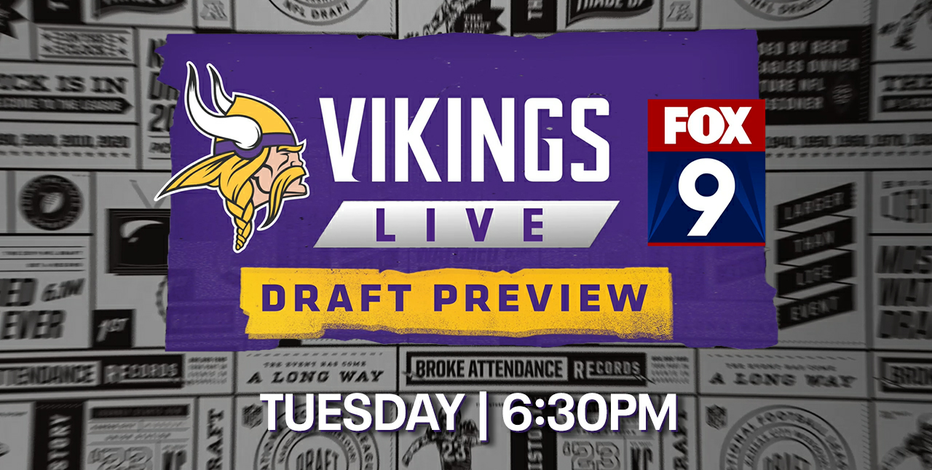 How to watch Minnesota Vikings draft preview shows on FOX 9