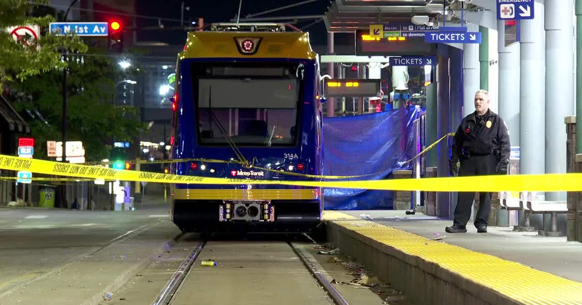 Man hit, killed by train after fight in downtown Minneapolis | FOX 9 ...