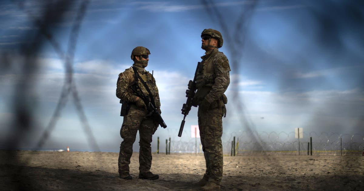 Biden sends 1,500 troops to U.S.-Mexico border for migrant surge | FOX ...