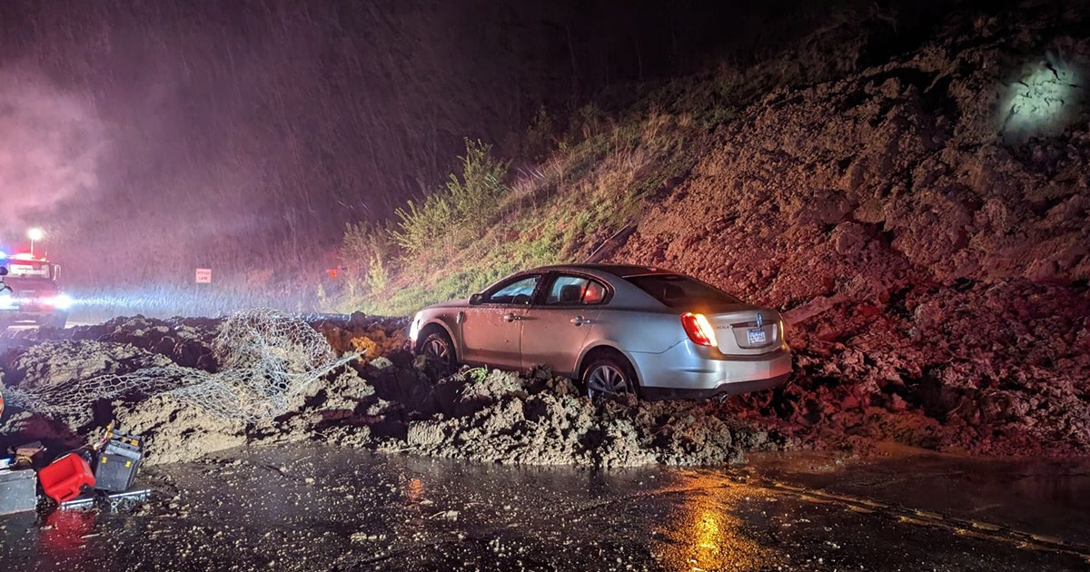 Photos: Heavy rain causes flooding, mudslide in Southern Minnesota ...