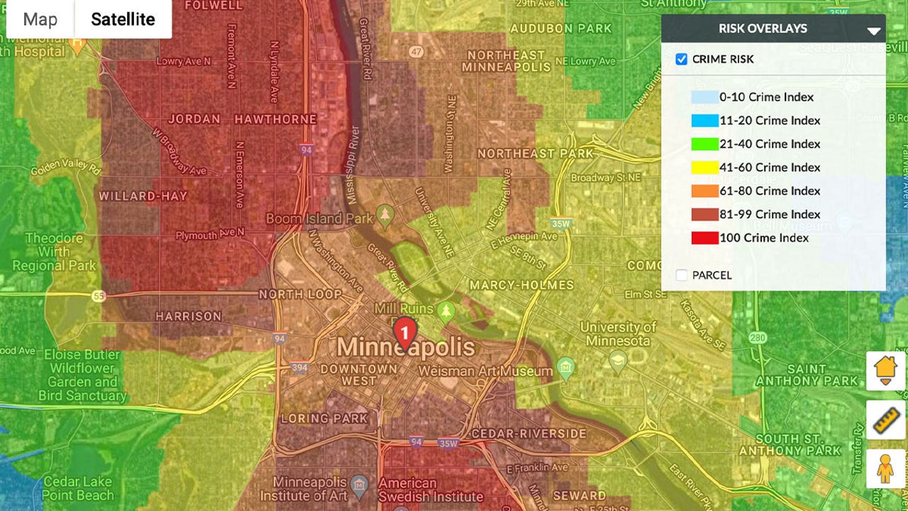 Are crime maps holding back North Minneapolis?  FOX 9 Minneapolis-St. Paul