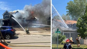 Cottage Grove FD battles 2 house fires at the same time