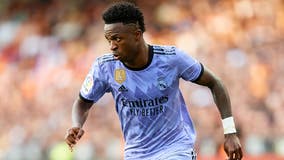 Real Madrid star Vinícius Júnior calls out Spanish soccer league after enduring racist abuse