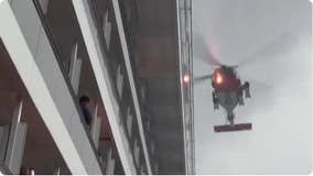 Watch: Severe wind nearly crashes Coast Guard helicopter during dramatic cruise ship rescue