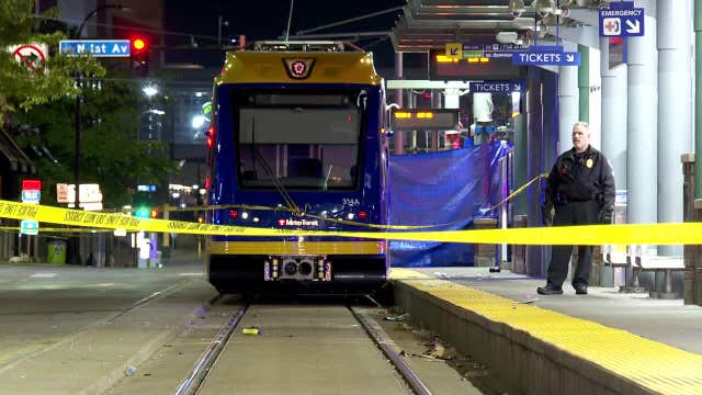 Man hit, killed by train after fight in downtown Minneapolis