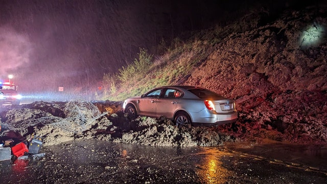 Photos: Heavy rain causes flooding, mudslide in Southern Minnesota