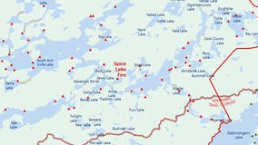 Wildfires in BWCA close portions of canoe areas and trails for visitors