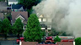 Minneapolis fire burns two-story home Friday morning
