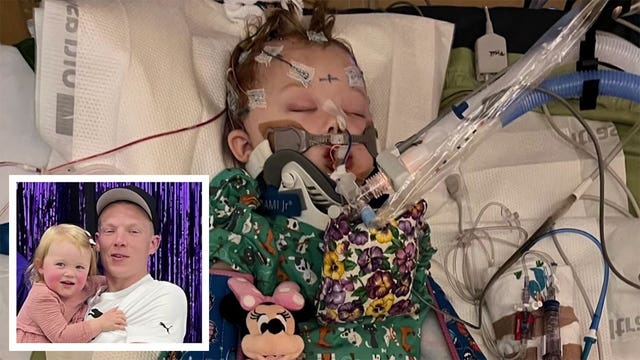 3-year-old still fighting after I-694 wrong-way crash killed her father