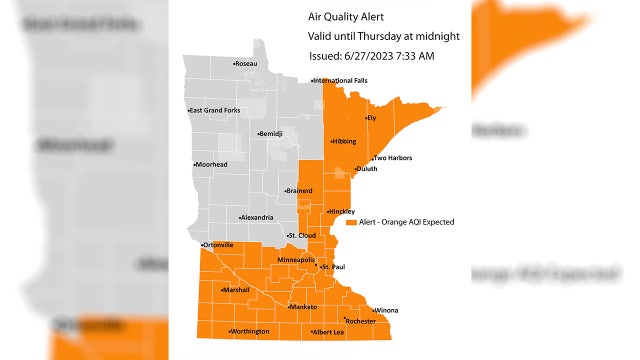 Minnesota air quality alerts on the rise this year