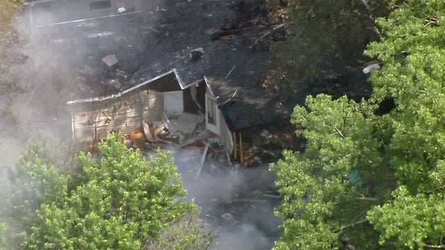 Coon Rapids home explodes, leaving 1 critically hurt